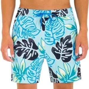 Hurley Cannonball 17” Volley Swim Shorts Size Small Men